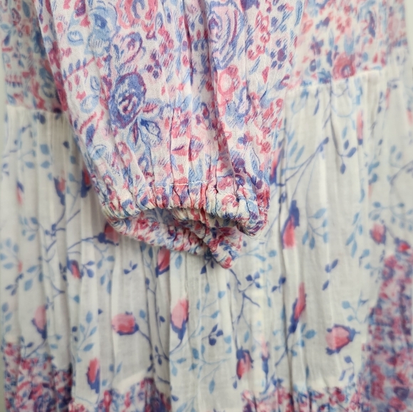 PHOOL Gauze Cotton Floral Maxi Dress - Picture 8 of 14